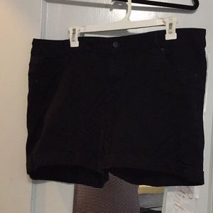 Black shorts